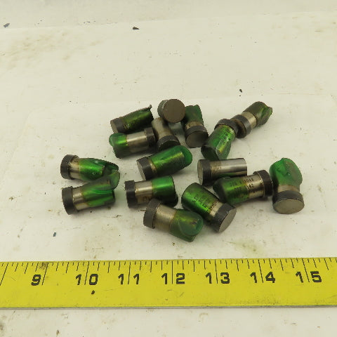 5/8" Round Hole Punch Press Fit 3/4" Head x 1-1/4" OAL Lot Of 16