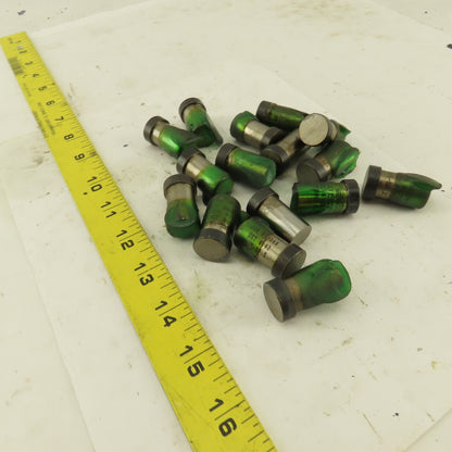 5/8" Round Hole Punch Press Fit 3/4" Head x 1-1/4" OAL Lot Of 16