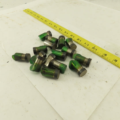 5/8" Round Hole Punch Press Fit 3/4" Head x 1-1/4" OAL Lot Of 16