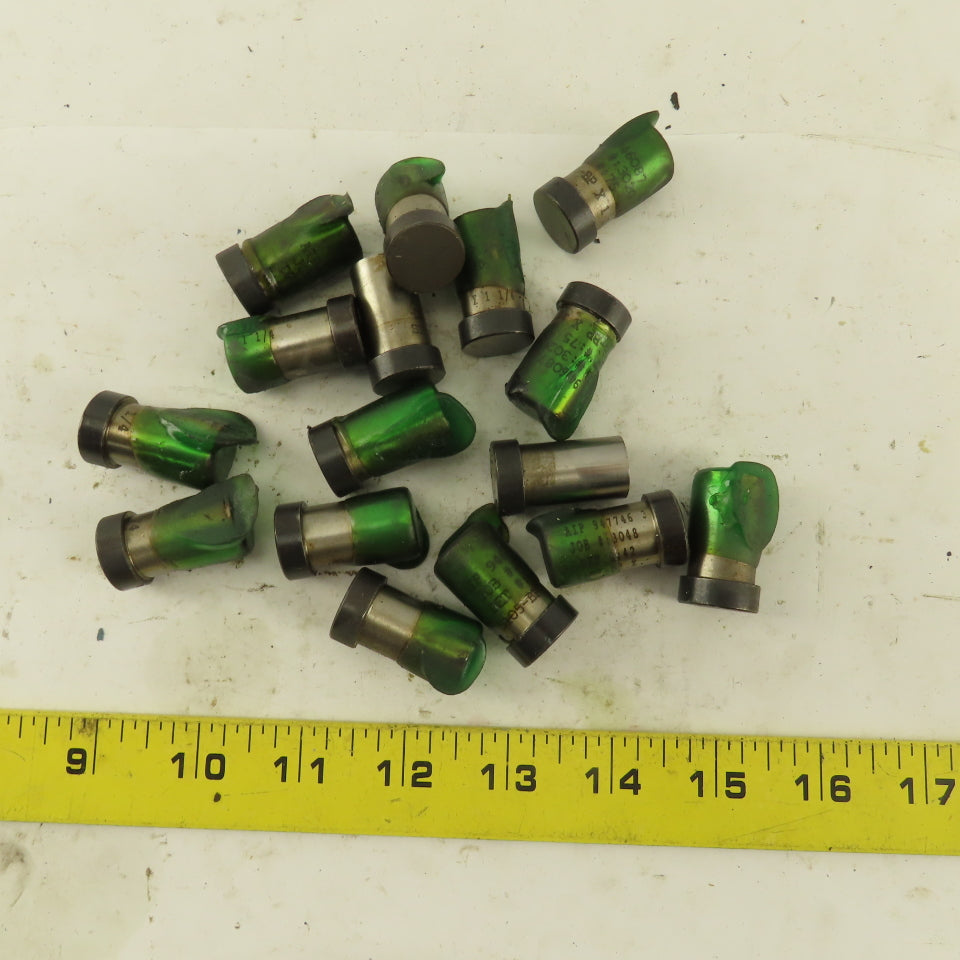 5/8" Round Hole Punch Press Fit 3/4" Head x 1-1/4" OAL Lot Of 16