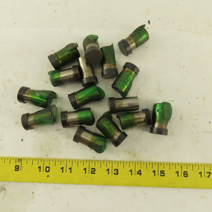 5/8" Round Hole Punch Press Fit 3/4" Head x 1-1/4" OAL Lot Of 16
