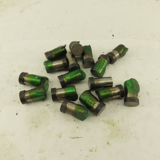 5/8" Round Hole Punch Press Fit 3/4" Head x 1-1/4" OAL Lot Of 16