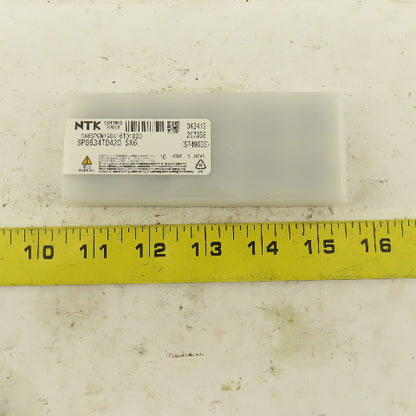 NTK SPG634T0420 Ceramic Indexable Insert Lot Of 10