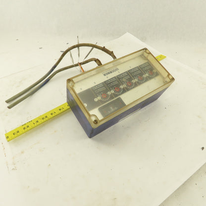 Woerner Analog 5 Station Temperature Controller 80°C - 0°C