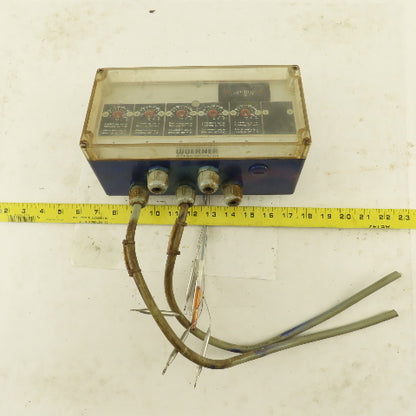 Woerner Analog 5 Station Temperature Controller 80°C - 0°C