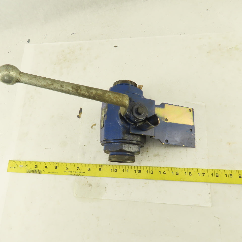Flutec 315 KHM42LR-1112 Hydraulic Ball Valve DN 40 37/94-700924-0