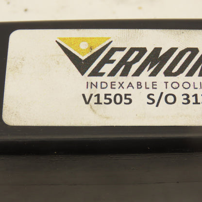 Vermont V1505 Back Spot Facing Indexing Cutter 1-1/4" Weldon Shank Coolant Thru