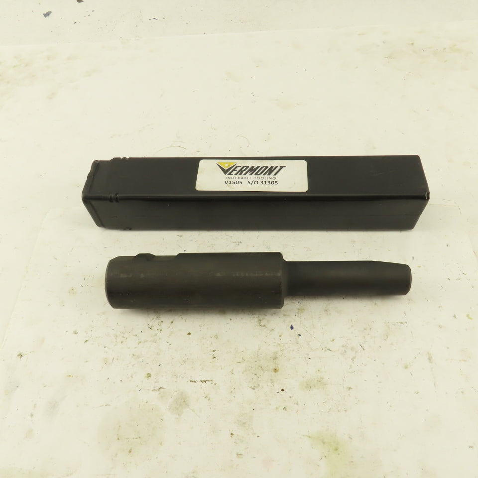 Vermont V1505 Back Spot Facing Indexing Cutter 1-1/4" Weldon Shank Coolant Thru