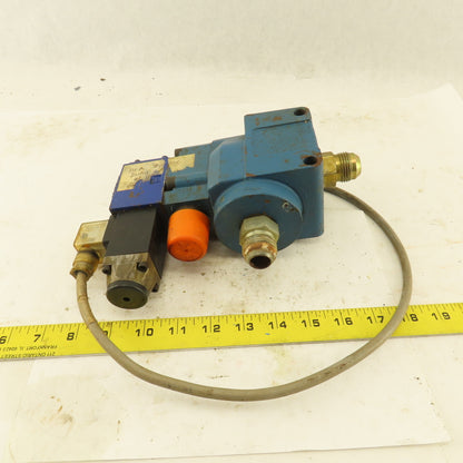 Mannesmann Rexroth DBW 20 BG2-43/200U6AG24N9Z4 Hydraulic Valve Assembly 24v dc