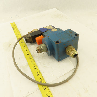 Mannesmann Rexroth DBW 20 BG2-43/200U6AG24N9Z4 Hydraulic Valve Assembly 24v dc