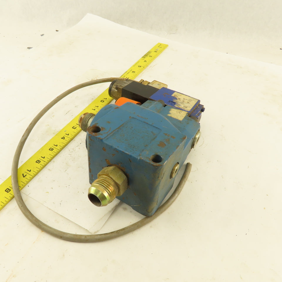 Mannesmann Rexroth DBW 20 BG2-43/200U6AG24N9Z4 Hydraulic Valve Assembly 24v dc