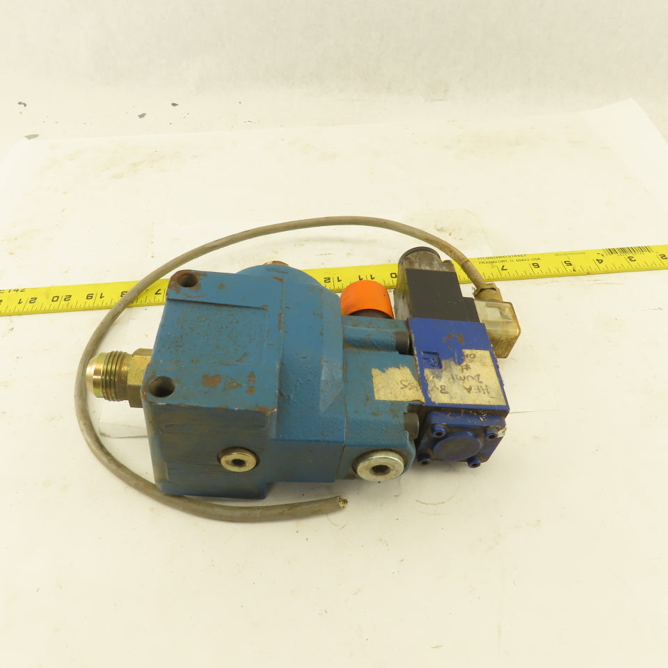 Mannesmann Rexroth DBW 20 BG2-43/200U6AG24N9Z4 Hydraulic Valve Assembly 24v dc