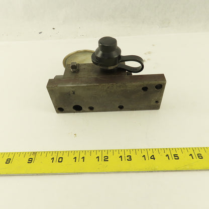 Hytec 100223 Manual Hydraulic Pallet Valve Body 5000 PSI No Handle