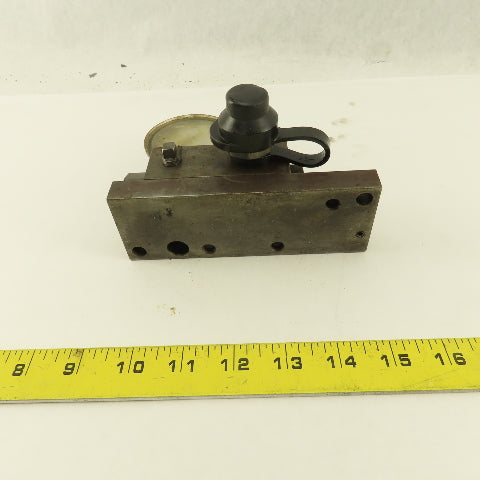 Hytec 100223 Manual Hydraulic Pallet Valve Body 5000 PSI No Handle