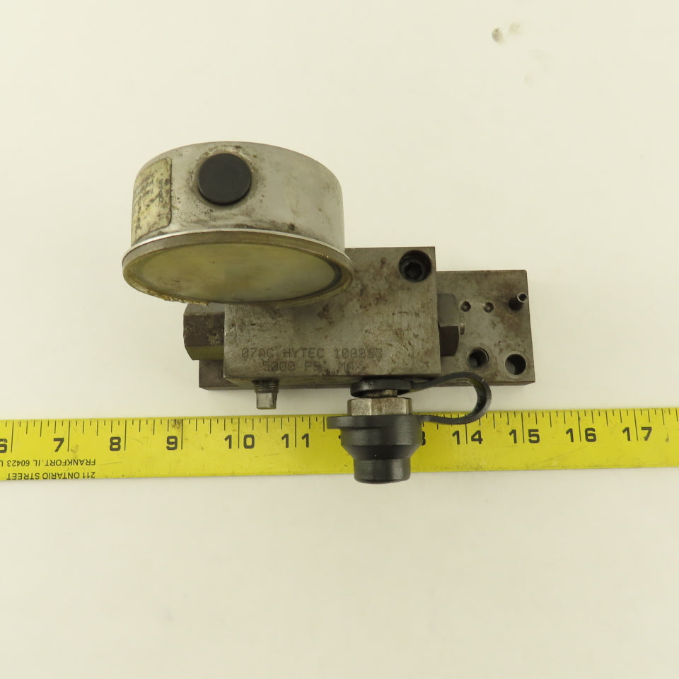 Hytec 100223 Manual Hydraulic Pallet Valve Body 5000 PSI No Handle