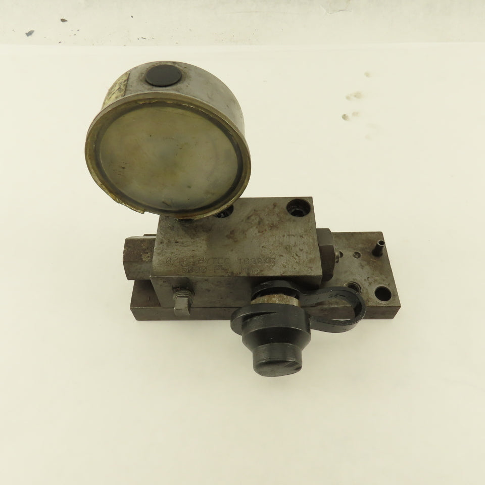 Hytec 100223 Manual Hydraulic Pallet Valve Body 5000 PSI No Handle