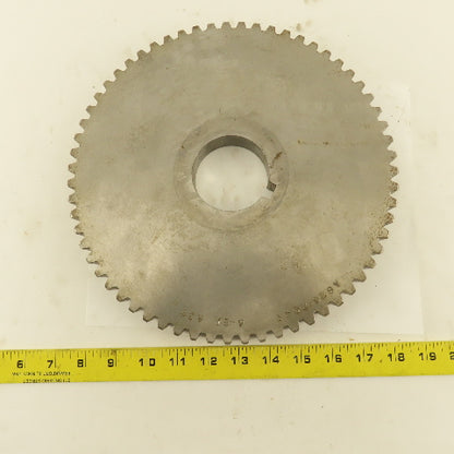 A826-2049 6-8P 10.75" OD x 1" Wide 63 Tooth Spur Gear 2-1/2" Keyed Bore