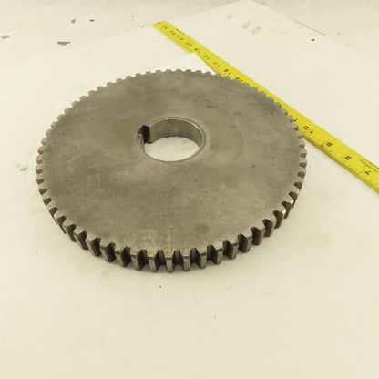 A826-2049 6-8P 10.75" OD x 1" Wide 63 Tooth Spur Gear 2-1/2" Keyed Bore