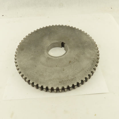 A826-2049 6-8P 10.75" OD x 1" Wide 63 Tooth Spur Gear 2-1/2" Keyed Bore