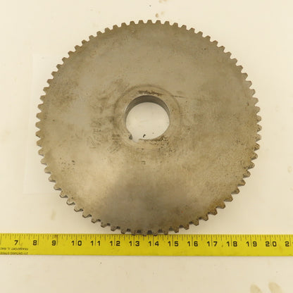 A826-1653 6-8P 12-1/4" OD x 1" Wide 72 Tooth Spur Gear 2-1/2" Keyed Bore