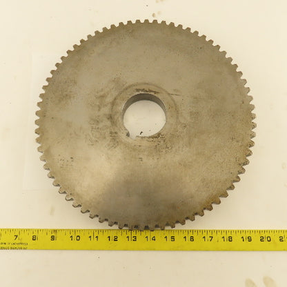 A826-1653 6-8P 12-1/4" OD x 1" Wide 72 Tooth Spur Gear 2-1/2" Keyed Bore
