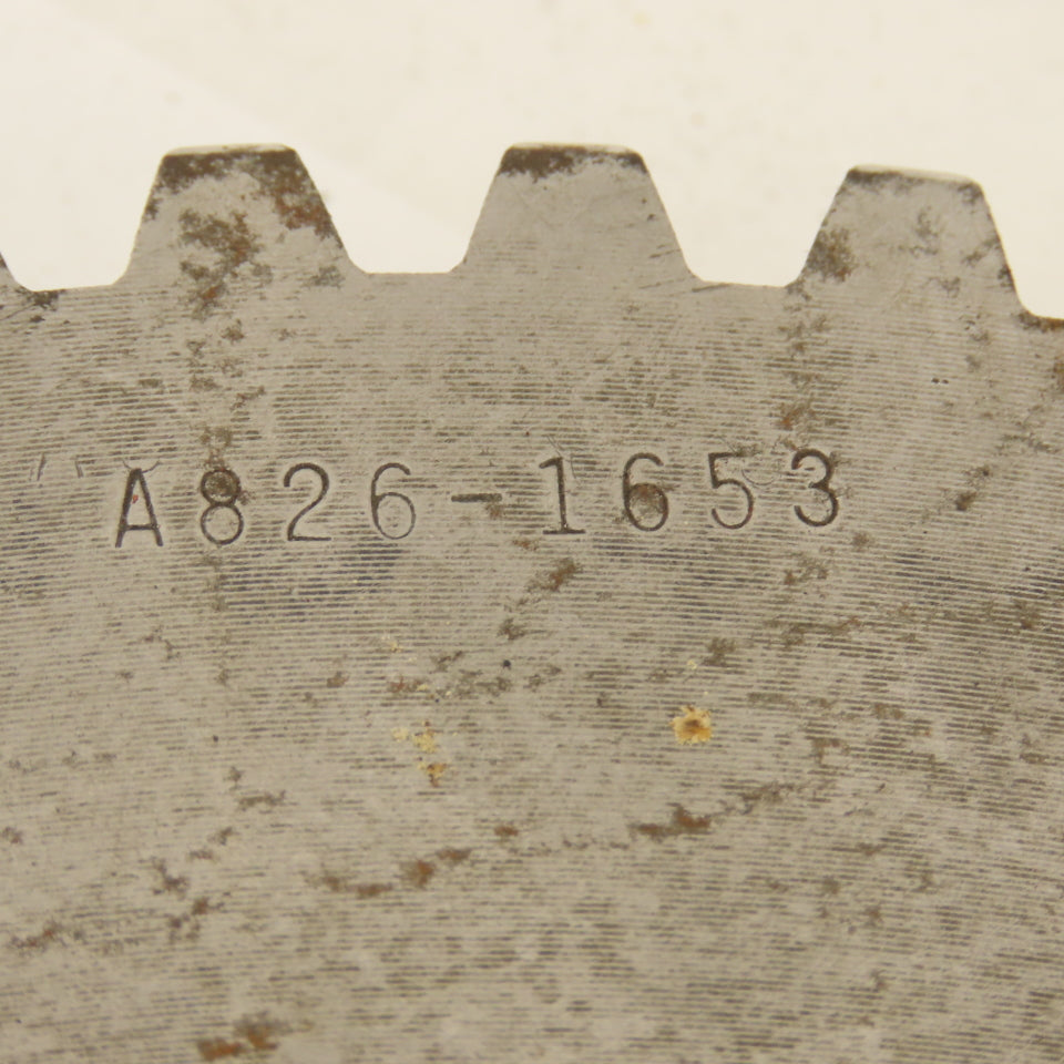 A826-1653 6-8P 12-1/4" OD x 1" Wide 72 Tooth Spur Gear 2-1/2" Keyed Bore