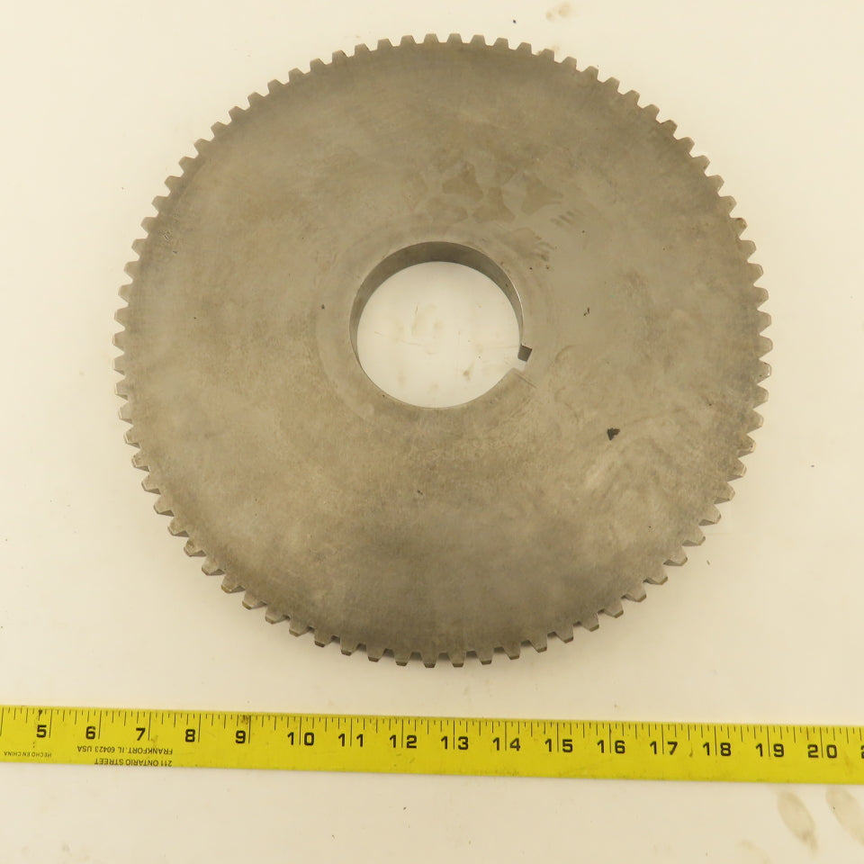 A816-1675 6-8P 13-1/2" OD x 1" Wide 79 Tooth Spur Gear 3-1/2" Keyed Bore