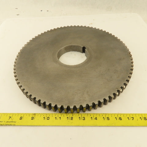 A816-1675 6-8P 13-1/2" OD x 1" Wide 79 Tooth Spur Gear 3-1/2" Keyed Bore