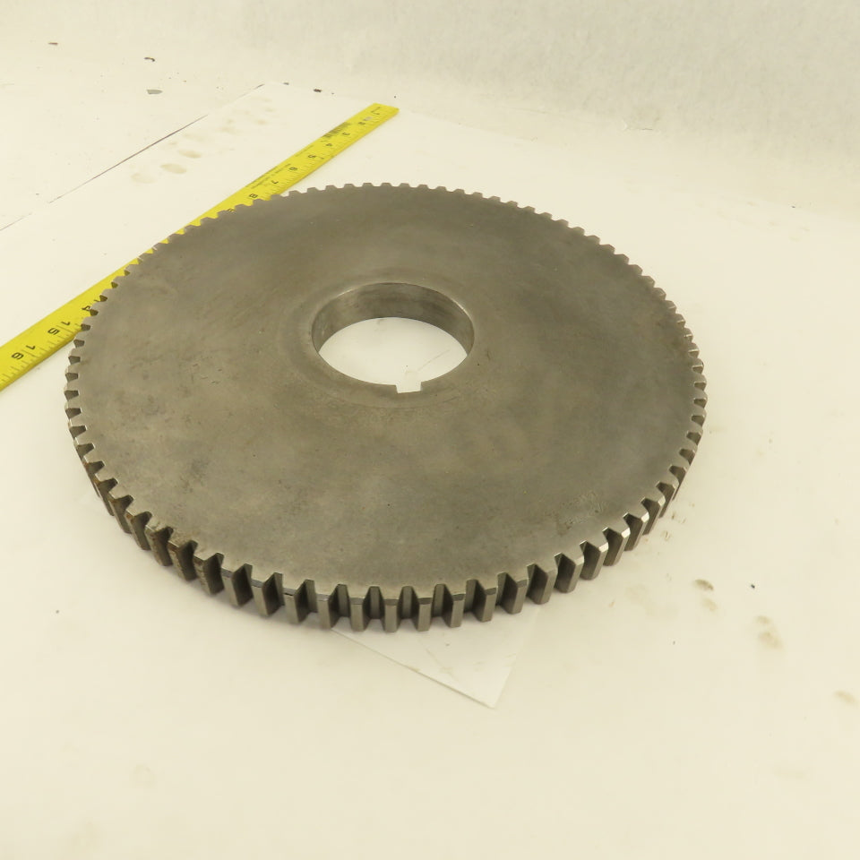 A816-1675 6-8P 13-1/2" OD x 1" Wide 79 Tooth Spur Gear 3-1/2" Keyed Bore