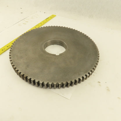 A816-1675 6-8P 13-1/2" OD x 1" Wide 79 Tooth Spur Gear 3-1/2" Keyed Bore
