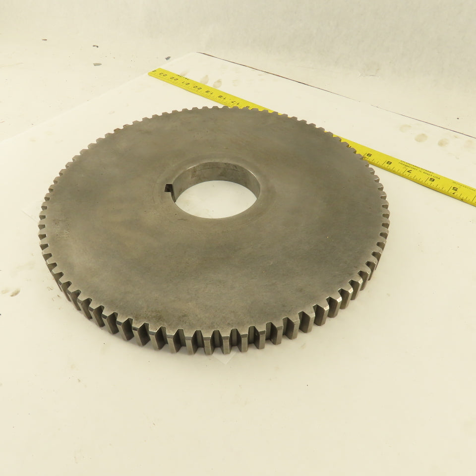 A816-1675 6-8P 13-1/2" OD x 1" Wide 79 Tooth Spur Gear 3-1/2" Keyed Bore