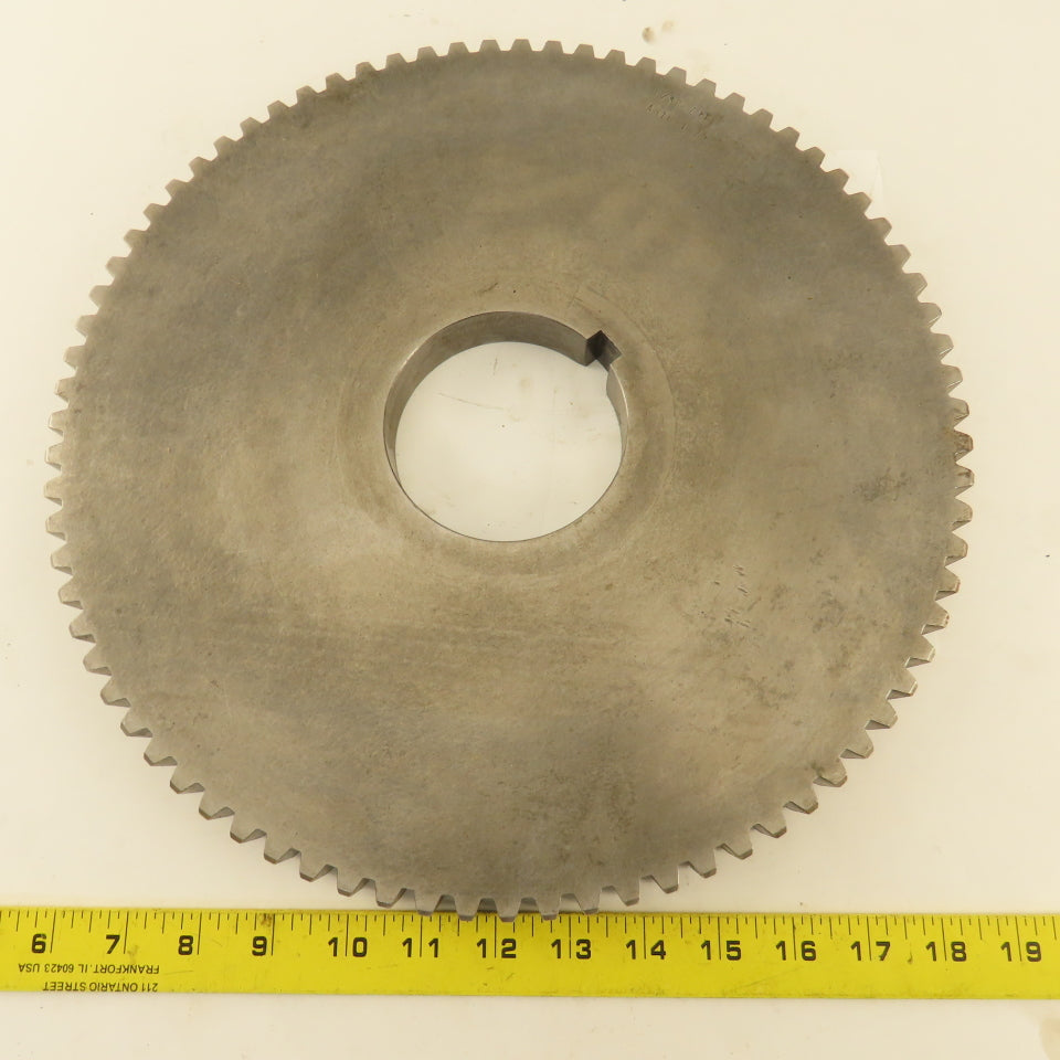 A816-1675 6-8P 13-1/2" OD x 1" Wide 79 Tooth Spur Gear 3-1/2" Keyed Bore