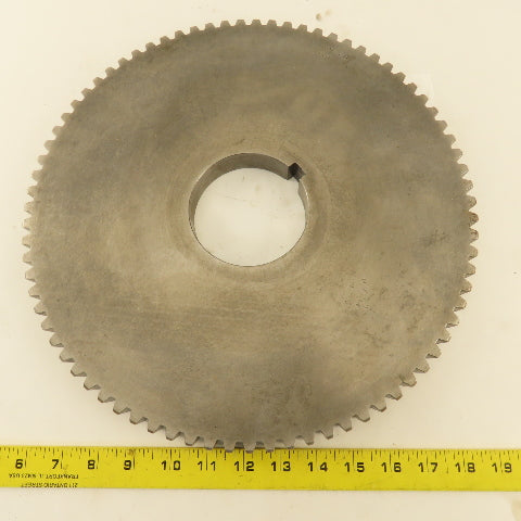 A816-1675 6-8P 13-1/2" OD x 1" Wide 79 Tooth Spur Gear 3-1/2" Keyed Bore