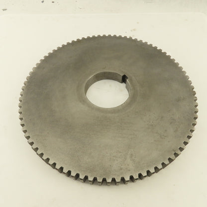 A816-1675 6-8P 13-1/2" OD x 1" Wide 79 Tooth Spur Gear 3-1/2" Keyed Bore
