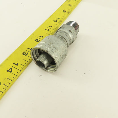 Eaton 1/2" Hose -8 Crimp Swivel x 1/2-14 Male Hydraulic Hose Fitting