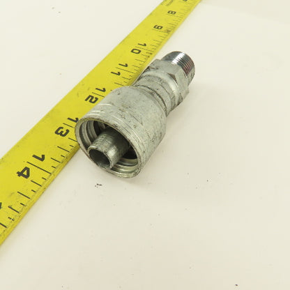 Eaton 1/2" Hose -8 Crimp Swivel x 1/2-14 Male Hydraulic Hose Fitting