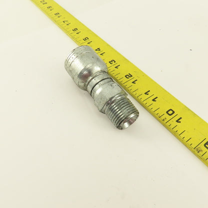 Eaton 1/2" Hose -8 Crimp Swivel x 1/2-14 Male Hydraulic Hose Fitting