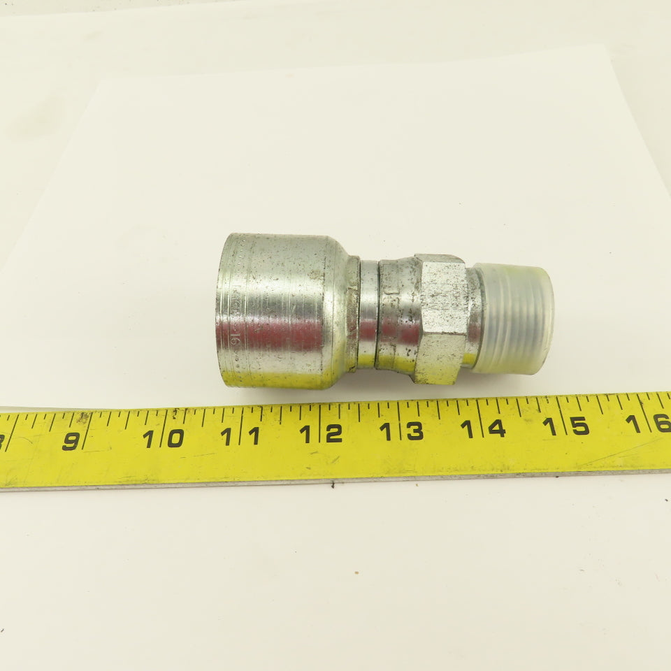 1" Hose -16 x 1-5/16-12 Male Flare Seat Hydraulic Hose Fitting