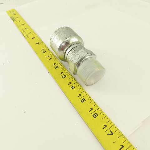 1" Hose -16 x 1-5/16-12 Male Flare Seat Hydraulic Hose Fitting
