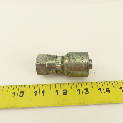 Eaton 1/2" Hose -8 x 7/8-14 Female Swivel JIC Hose Fitting
