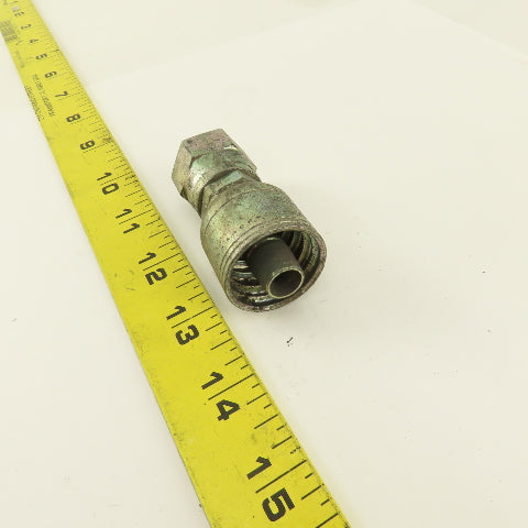 Eaton 1/2" Hose -8 x 7/8-14 Female Swivel JIC Hose Fitting