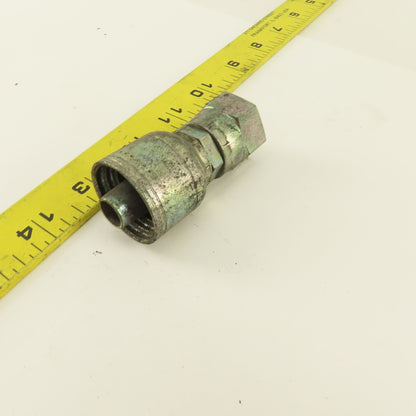 Eaton 1/2" Hose -8 x 7/8-14 Female Swivel JIC Hose Fitting