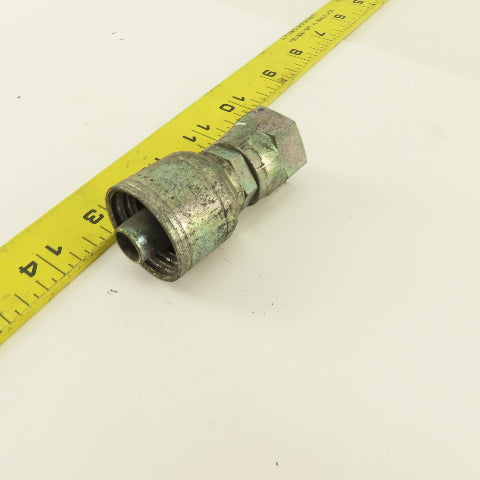 Eaton 1/2" Hose -8 x 7/8-14 Female Swivel JIC Hose Fitting