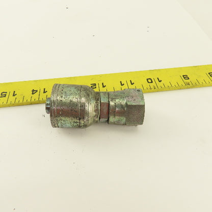 Eaton 1/2" Hose -8 x 7/8-14 Female Swivel JIC Hose Fitting