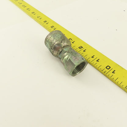 Eaton 1/2" Hose -8 x 7/8-14 Female Swivel JIC Hose Fitting