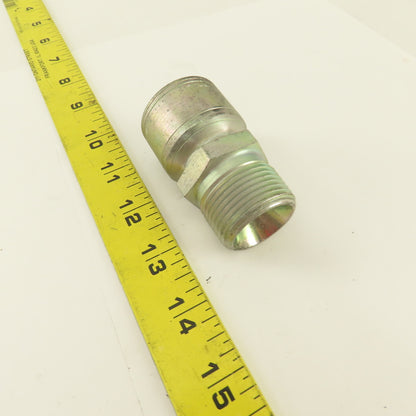 Eaton 3/4" Hose -12 x 1"-11.5 Male Thread Inverted Flare Seat Hydraulic Fitting