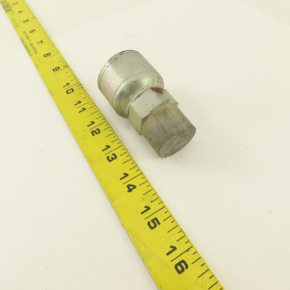 3/4" Hose -12 Crimp x 3/4"-14 (-12) Straight Male Hydraulic Fitting