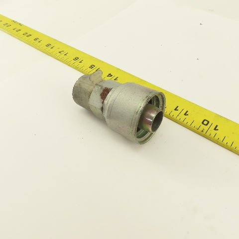 3/4" Hose -12 Crimp x 3/4"-14 (-12) Straight Male Hydraulic Fitting