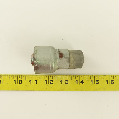 3/4" Hose -12 Crimp x 3/4"-14 (-12) Straight Male Hydraulic Fitting