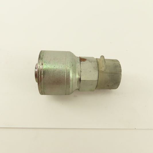 3/4" Hose -12 Crimp x 3/4"-14 (-12) Straight Male Hydraulic Fitting
